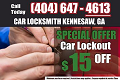 Car Locksmith Kennesaw